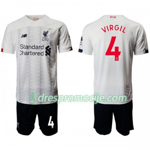 Liverpool Dres Virgil van Dijk 4 Dječji Gostujući 2019/20 Kratkih Rukava Liverpool Dres Virgil van Dijk 4 Dječji Gostujući 2019/20 Kratkih Rukava